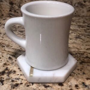Vintage Buffalo Restaurant Style Coffee Mug, Heavy, Stamped